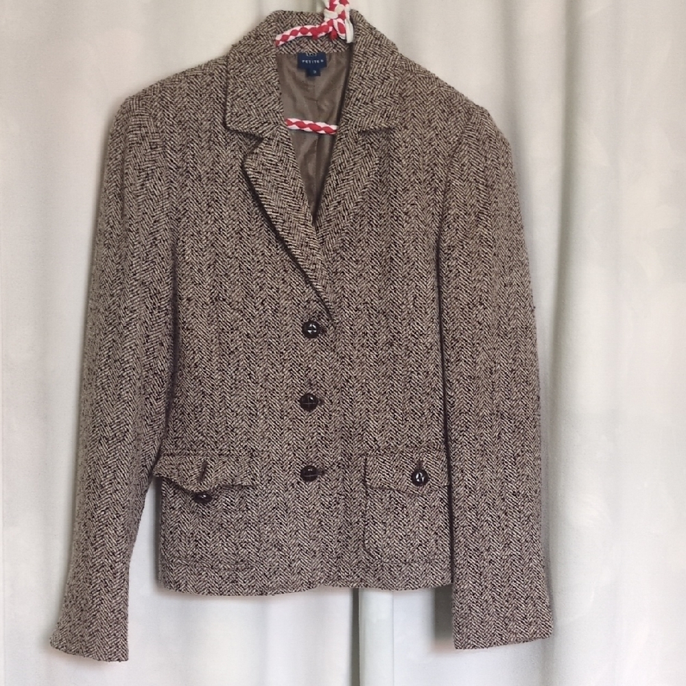 Tweed Brown Women's Jacket